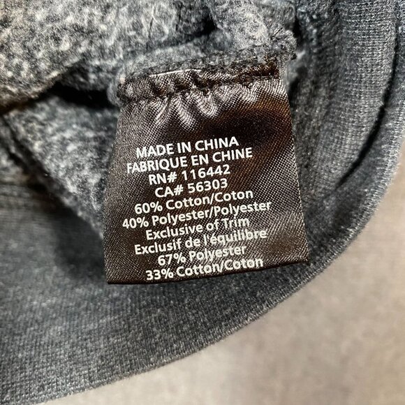 Dravus Gray & Black Cardigan Jacket Button Front Dual Chest Pockets Mens size XL - Picture 5 of 10